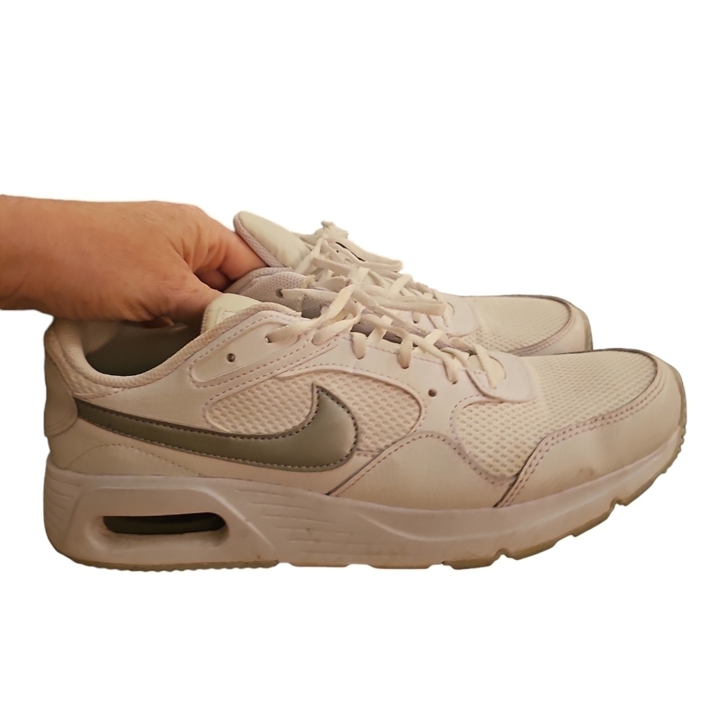 Nike Air Max sz 11 white sneakers athletic shoes SH237 - Picture 4 of 7